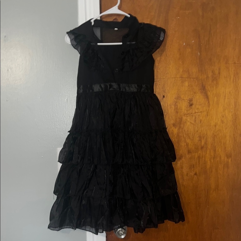 Elegant Black Kids Dress
